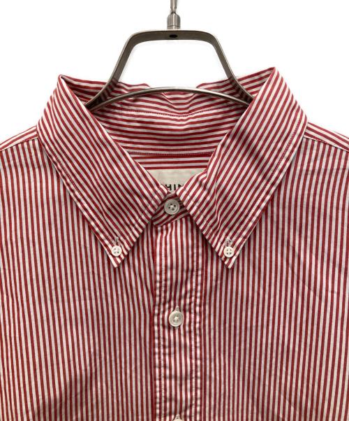 Shinzone（シンゾーン）Shinzone (シンゾーン) STRIPE DADDY SHIRTS/ストライプダディシャツ レッド サイズ:RSの古着・服飾アイテム