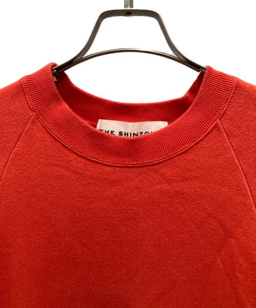 Shinzone（シンゾーン）Shinzone (シンゾーン) COMMON SWEATSHIRT/コモン　スウェットシャツ レッド サイズ:FOの古着・服飾アイテム