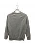 MAISON KITSUNE (メゾンキツネ) SWEATSHIRT TRICOLOR FOX/スウェットシャツ トリコロール フォックス パッチ PATCH グレー サイズ:XL：6000円