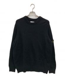 STONE ISLAND（ストーンアイランド）の古着「Crew Neck Knitwear/クルー ネック ニットウェア」｜ブラック