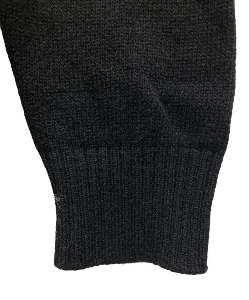 STONE ISLAND（ストーンアイランド）STONE ISLAND (ストーンアイランド) Crew Neck Knitwear/クルー ネック ニットウェア ブラック サイズ:3XLの古着・服飾アイテム