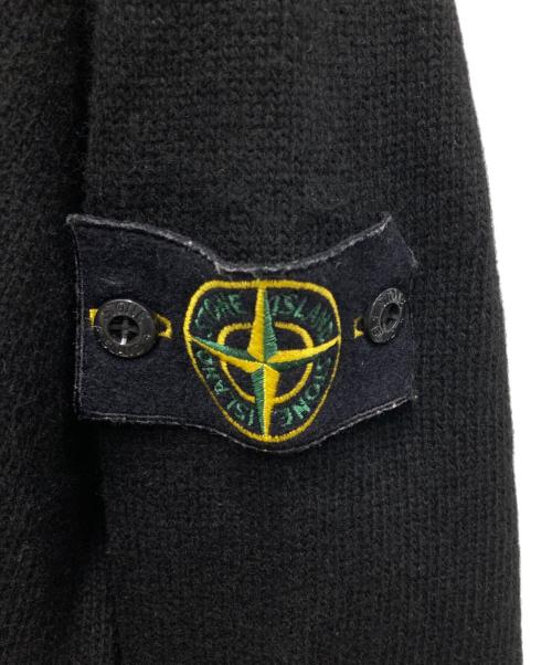 STONE ISLAND（ストーンアイランド）STONE ISLAND (ストーンアイランド) Crew Neck Knitwear/クルー ネック ニットウェア ブラック サイズ:3XLの古着・服飾アイテム