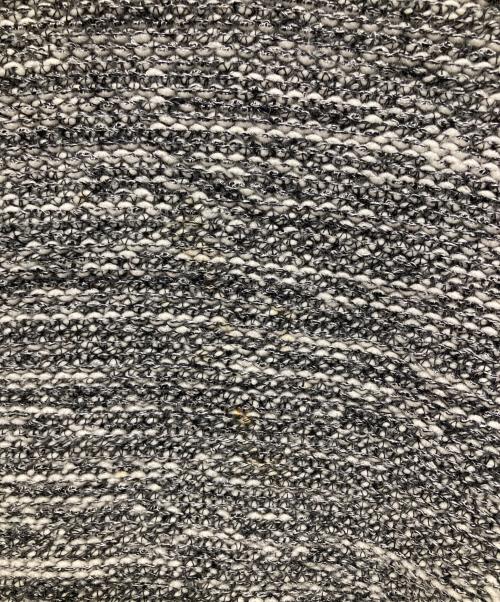 Maison Margiela（メゾンマルジェラ）Maison Margiela (メゾンマルジェラ) クルーネックジャガードニット グレー サイズ:Sの古着・服飾アイテム