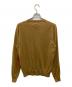 Maison Margiela (メゾンマルジェラ) エルボーパッチVネックカーディガン ベージュ サイズ:S：13000円