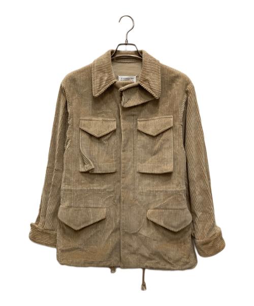 Maison Margiela（メゾンマルジェラ）Maison Margiela (メゾンマルジェラ) CHUNKY CORDUROY JACKET/チャンキー コーデュロイ ジャケット ベージュ サイズ:44の古着・服飾アイテム