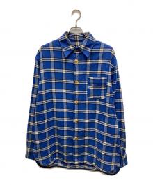 MARNI（マルニ）の古着「PATTERNED SHIRT/パターンド シャツ」｜ブルー