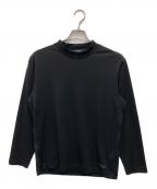 BLACK LABEL CRESTBRIDGEブラックレーベル クレストブリッジ）の古着「カットソー」｜ブラック