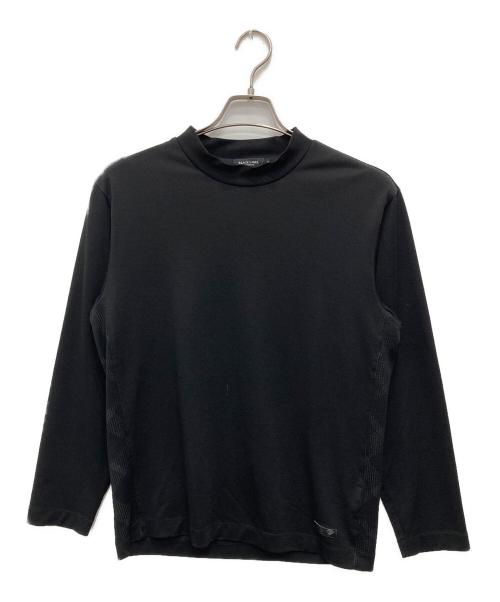 BLACK LABEL CRESTBRIDGE（ブラックレーベル クレストブリッジ）BLACK LABEL CRESTBRIDGE (ブラックレーベル クレストブリッジ) カットソー ブラック サイズ:Mの古着・服飾アイテム
