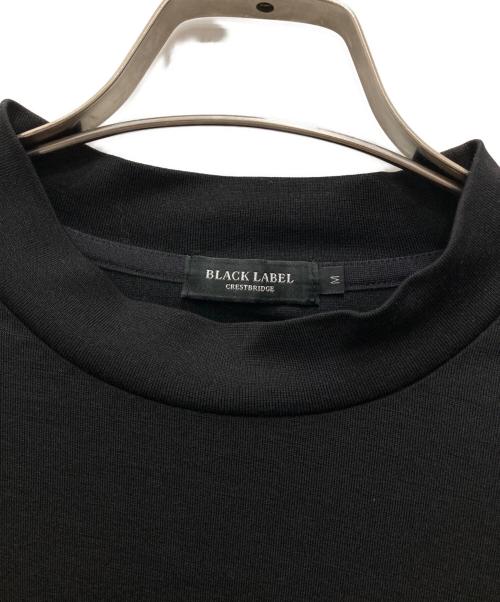 BLACK LABEL CRESTBRIDGE（ブラックレーベル クレストブリッジ）BLACK LABEL CRESTBRIDGE (ブラックレーベル クレストブリッジ) カットソー ブラック サイズ:Mの古着・服飾アイテム