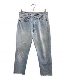 LEVI'S（リーバイス）の古着「リメイクデニムパンツ」｜ホワイト