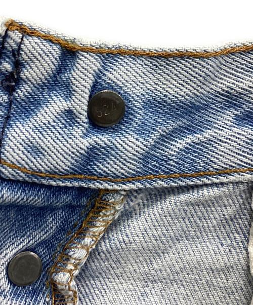 LEVI'S（リーバイス）LEVI'S (リーバイス) リメイクデニムパンツ ホワイト サイズ:サイズ不明（実寸ご確認ください）の古着・服飾アイテム
