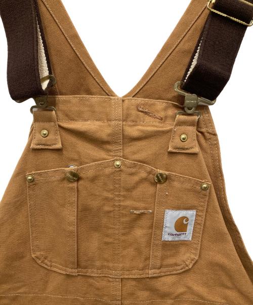 CarHartt（カーハート）CarHartt (カーハート) ダブルニーダックオーバーオール ブラウン サイズ:32×30の古着・服飾アイテム