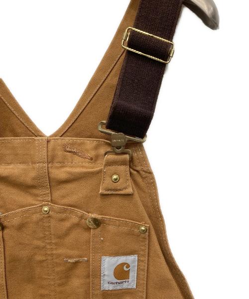 CarHartt（カーハート）CarHartt (カーハート) ダブルニーダックオーバーオール ブラウン サイズ:32×30の古着・服飾アイテム