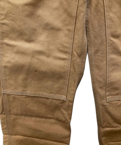 CarHartt（カーハート）CarHartt (カーハート) ダブルニーダックオーバーオール ブラウン サイズ:32×30の古着・服飾アイテム