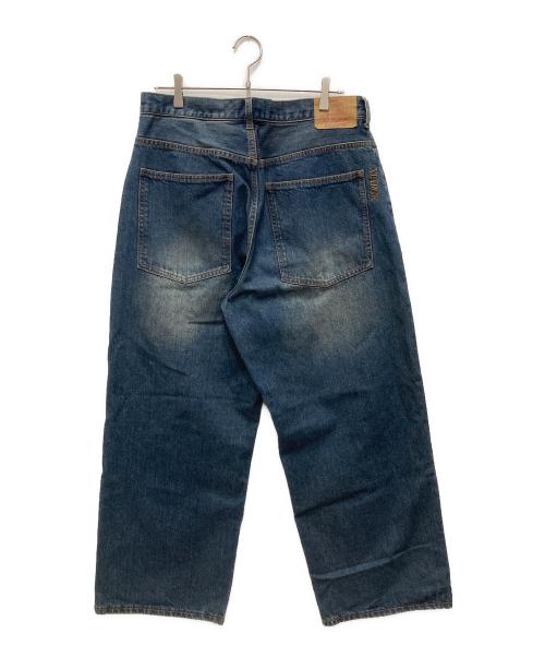 X-LARGE（エクストララージ）X-LARGE (エクストララージ) BAGGY DENIM PANTS/バギー デニム パンツ インディゴ サイズ:34の古着・服飾アイテム