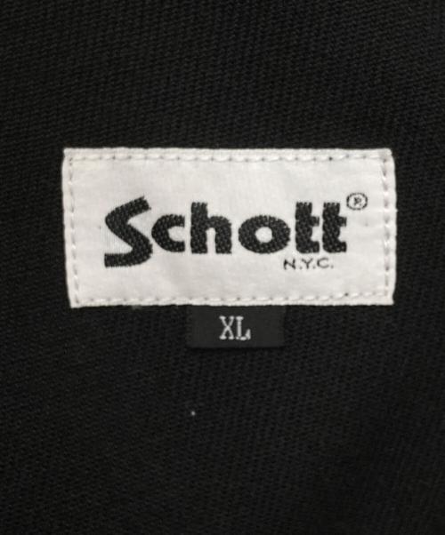 Schott（ショット）Schott (ショット) TCシェフパンツ ブラック サイズ:XLの古着・服飾アイテム