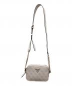 GUESSゲス）の古着「Noelle crossbody bag」｜ベージュ