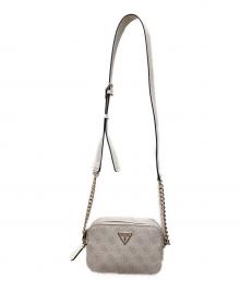 GUESS（ゲス）の古着「Noelle crossbody bag」｜ベージュ