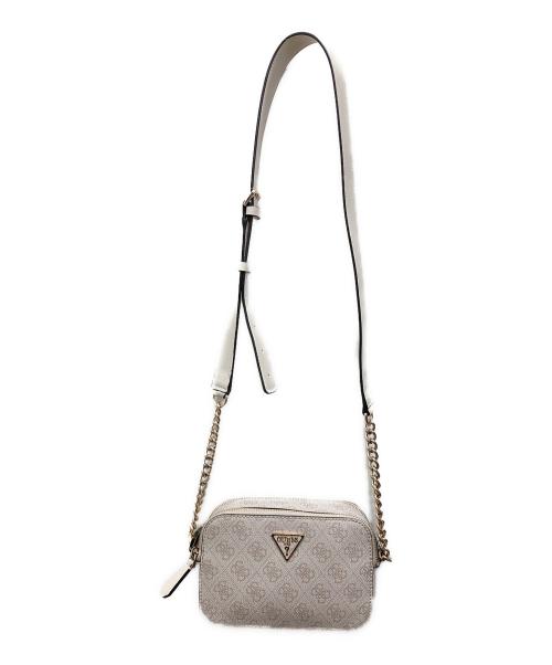 GUESS（ゲス）GUESS (ゲス) Noelle crossbody bag ベージュの古着・服飾アイテム