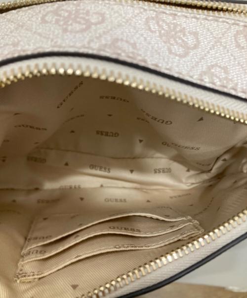 GUESS（ゲス）GUESS (ゲス) Noelle crossbody bag ベージュの古着・服飾アイテム