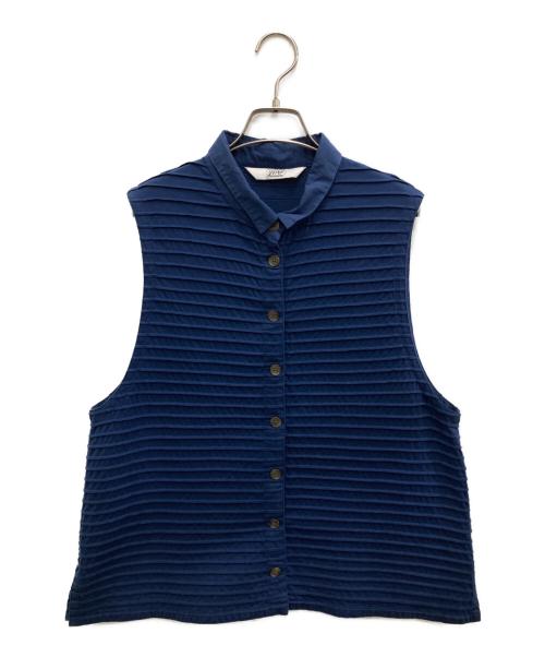 YACCO MARICARD（ヤッコマリカルド）YACCO MARICARD (ヤッコマリカルド) ノースリーブシャツ ブルー サイズ:Nの古着・服飾アイテム