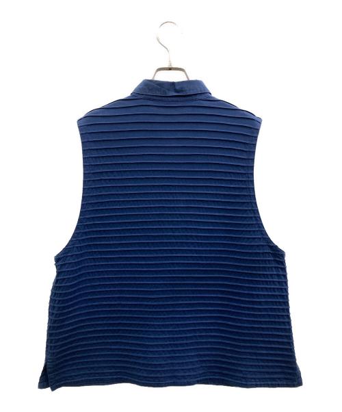 YACCO MARICARD（ヤッコマリカルド）YACCO MARICARD (ヤッコマリカルド) ノースリーブシャツ ブルー サイズ:Nの古着・服飾アイテム