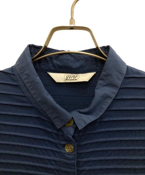 YACCO MARICARD（ヤッコマリカルド）YACCO MARICARD (ヤッコマリカルド) ノースリーブシャツ ブルー サイズ:Nの古着・服飾アイテム