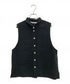 YACCO MARICARDヤッコマリカルド）の古着「ノースリーブシャツ」｜ブラック