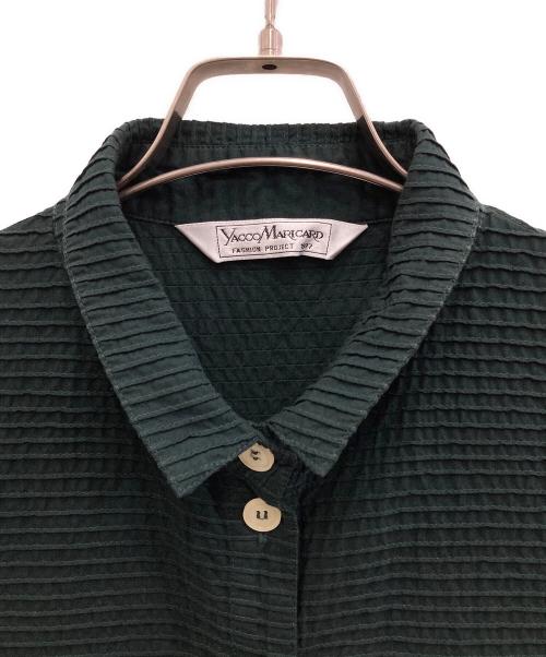 YACCO MARICARD（ヤッコマリカルド）YACCO MARICARD (ヤッコマリカルド) ノースリーブシャツ オリーブ サイズ:不明（実寸をご確認ください）の古着・服飾アイテム