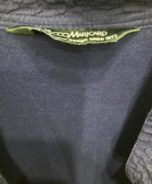 YACCO MARICARD（ヤッコマリカルド）YACCO MARICARD (ヤッコマリカルド) 切替シャツ ブルー サイズ:3の古着・服飾アイテム