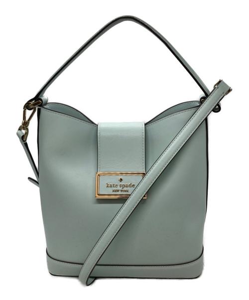 Kate Spade（ケイトスペード）Kate Spade (ケイトスペード) リーガン バケット バッグ ミントグリーンの古着・服飾アイテム