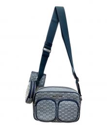MICHAEL KORS（マイケル・コース）の古着「デニム地ロゴショルダーバッグ」｜インディゴ
