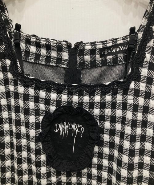 DimMoire（ディムモアール）DimMoire (ディムモアール) Coffin Dollミニワンピース ホワイト×ブラック サイズ:Mの古着・服飾アイテム