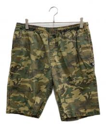 stussy（ステューシー）の古着「カモフラハーフパンツ」｜オリーブ