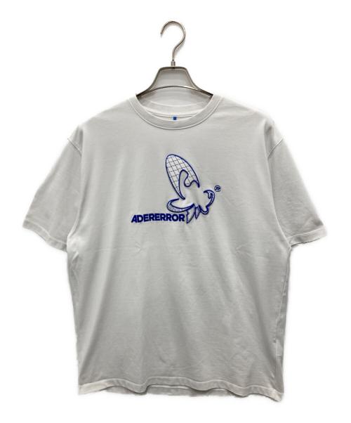 ADERERROR（アーダーエラー）ADERERROR (アーダーエラー) バタフライ ロゴTシャツ ホワイト サイズ:A3の古着・服飾アイテム