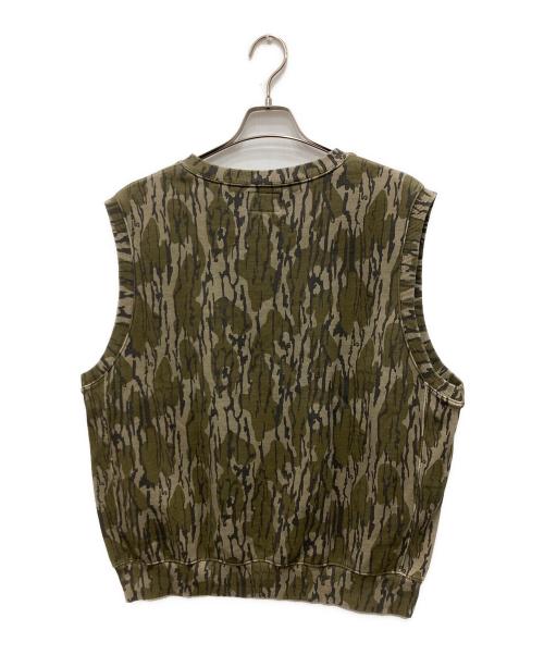 thisisneverthat（ディスイズネバーザット）thisisneverthat (ディスイズネバーザット) T.N.T. Classic HDP V Neck Vest ベージュ サイズ:XLの古着・服飾アイテム