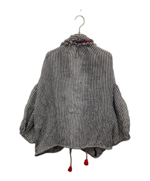 tsumori chisato（ツモリチサト）tsumori chisato (ツモリチサト) リネン混ジャケット グレー サイズ:2の古着・服飾アイテム
