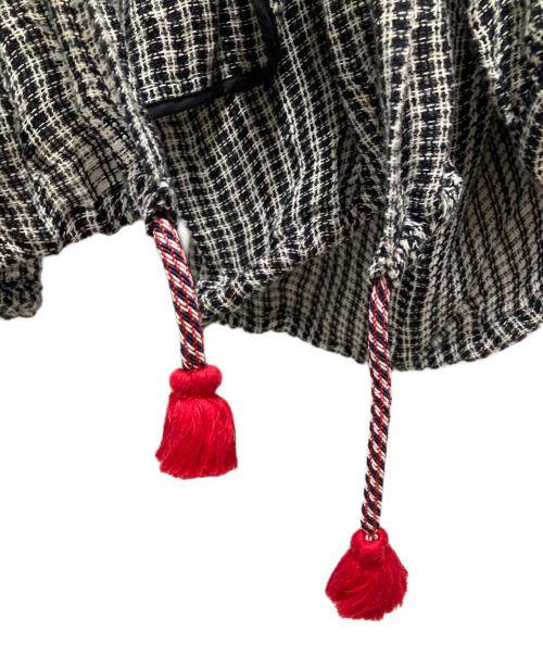tsumori chisato（ツモリチサト）tsumori chisato (ツモリチサト) リネン混ジャケット グレー サイズ:2の古着・服飾アイテム