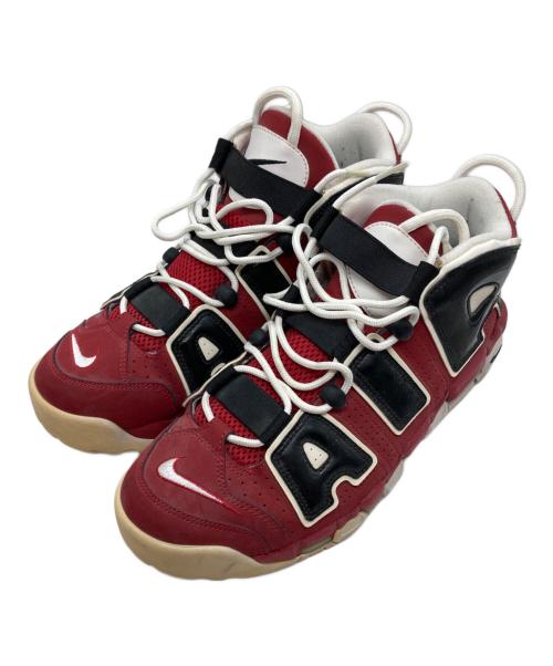 NIKE（ナイキ）NIKE (ナイキ) AIR MORE UPTEMPO ’96/エア モア アップテンポ ナインティシックス ブラック×レッド サイズ:27.5の古着・服飾アイテム