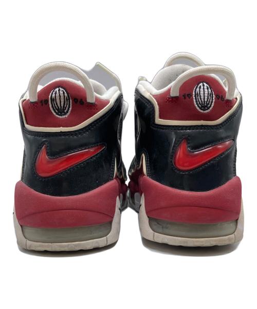 NIKE（ナイキ）NIKE (ナイキ) AIR MORE UPTEMPO ’96/エア モア アップテンポ ナインティシックス ブラック×レッド サイズ:27.5の古着・服飾アイテム