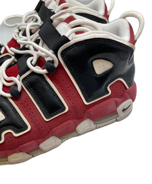 NIKE（ナイキ）NIKE (ナイキ) AIR MORE UPTEMPO ’96/エア モア アップテンポ ナインティシックス ブラック×レッド サイズ:27.5の古着・服飾アイテム