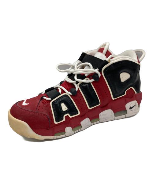 NIKE（ナイキ）NIKE (ナイキ) AIR MORE UPTEMPO ’96/エア モア アップテンポ ナインティシックス ブラック×レッド サイズ:27.5の古着・服飾アイテム