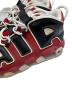 中古・古着 NIKE (ナイキ) AIR MORE UPTEMPO ’96/エア モア アップテンポ ナインティシックス ブラック×レッド サイズ:27.5：4000円