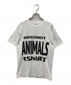 studio weareallanimalsスタジオ・ウィーアーオールアニマルズ）の古着「This Is Not Tsh」｜ホワイト