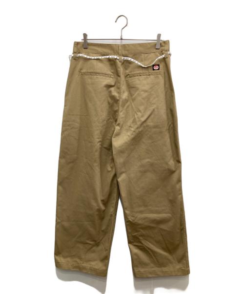 RED KAP（レッド キャップ）RED KAP (レッド キャップ) FREAK'S STORE (フリークスストア) タックワイドパンツ ベージュ サイズ:Mの古着・服飾アイテム