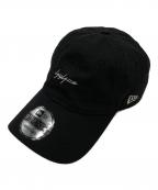 New Era×YOHJI YAMAMOTOニューエラ×ヨウジヤマモト）の古着「キャップ」｜ブラック