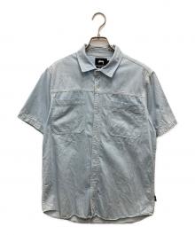 stussy（ステューシー）の古着「S/Sデニムシャツ」｜スカイブルー