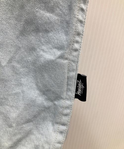 stussy（ステューシー）stussy (ステューシー) S/Sデニムシャツ スカイブルー サイズ:Sの古着・服飾アイテム