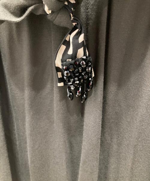 'S Max Mara（エスマックスマーラ）'S Max Mara (エスマックスマーラ) ロングカーディガン ブラック サイズ:Mの古着・服飾アイテム