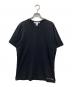 COMME des GARCONS SHIRT（コムデギャルソンシャツ）の古着「S/S TEE」｜ブラック